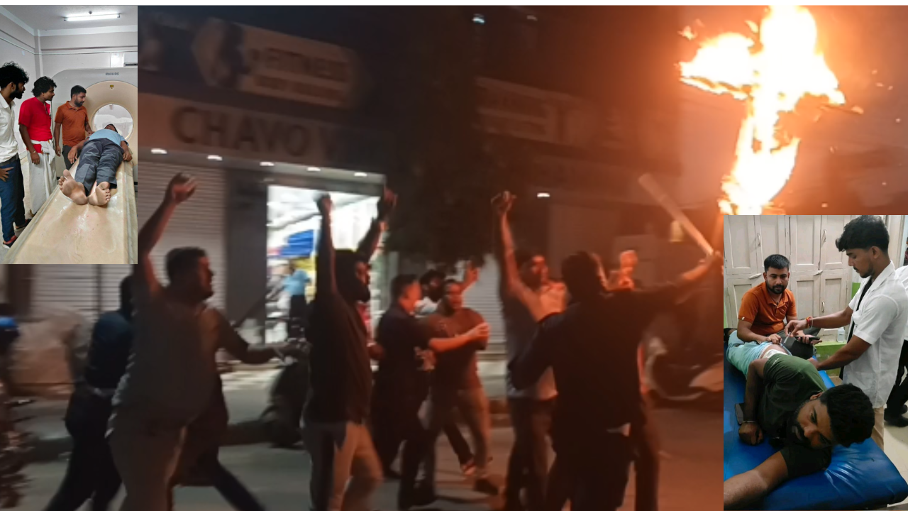 जसपा नेपालले जनकपुरमा पुतला दहन गरे, प्रहरी र प्रदर्शनकारीबीच झडप, दुई युवा नेता घाइते !